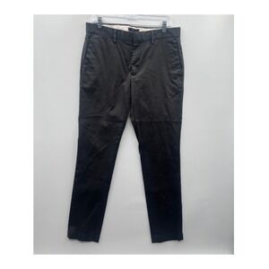 Banana‎ Republic Fulton Chino Mens Pants 33x34 Dark Gray Tailoring Performance